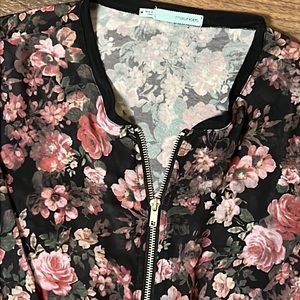 Maurices Zip Up Blouse